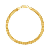14k Yellow Gold Bismark Bracelet (4.70 mm)