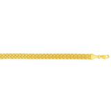 14k Yellow Gold Bismark Bracelet (4.70 mm) thumbnail 3