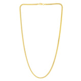 14K Yellow Gold Oval Snake Chain (3.30 mm) thumbnail 2