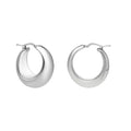 925 sterling silver sculpted band ring with polished raised profile