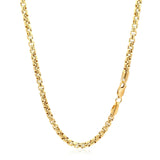 14k Yellow Gold Round Box Chain (3.40 mm) thumbnail 3