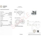 1 1/2 Carat Round Lab Grown IGI G/VS1 Diamond Solitaire Ring in Sterling Silver thumbnail 7