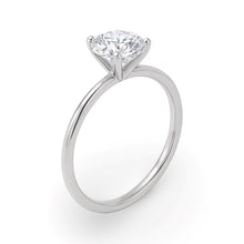 1 1/2 Carat Round Lab Grown IGI G/VS1 Diamond Solitaire Ring in Sterling Silver