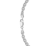 Sterling Silver Rhodium Plated Rolo Chain (4.70 mm) thumbnail 5