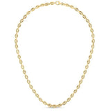 14k Yellow Gold High Polish Mariner Link Chain (5.40 mm) thumbnail 2