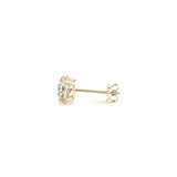 1 1/2 cttw Certified IGI Lab Grown Round Diamond Earrings 14k Yellow Gold(G/VS2) thumbnail 2