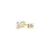 1 1/2 cttw Certified IGI Lab Grown Round Diamond Earrings 14k Yellow Gold(G/VS2) thumbnail 4