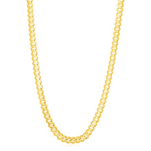 Load image into Gallery viewer, 14k Yellow Gold High Polish Modern Lite Edge Chain (8.00 mm)