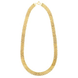 Panther Link Necklace in 14K Yellow Gold (9.60 mm) thumbnail 2