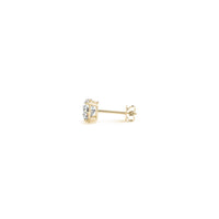 1/2 cttw Lab Grown Round Diamond Stud Earrings 14k Yellow Gold (G/VS2)