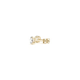 1/2 cttw Lab Grown Round Diamond Stud Earrings 14k Yellow Gold (G/VS2) thumbnail 4