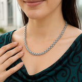 Sterling Silver Rolo Link Necklace thumbnail 5