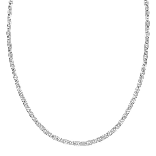 925 sterling silver anchor chain necklace with 4.30 mm interlocking links