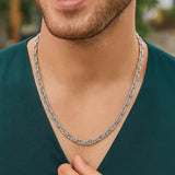 Sterling Silver Anchor Chain Necklace (4.30 mm) thumbnail 6
