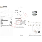 2 Carat Princess Lab Grown IGI G/VS1 Diamond Solitaire Ring in 14K White Gold thumbnail 7