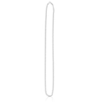 14k White Gold Oval Mirror Chain (2.20 mm)