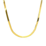 Imperial Herringbone Chain in 10k Yellow Gold (2.80 mm) thumbnail 2