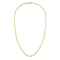14k Yellow Gold Sparkle Valentino Chain (1.70 mm)