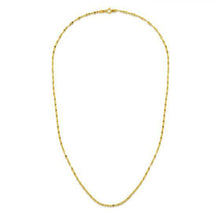14k Yellow Gold Sparkle Valentino Chain (1.70 mm)