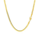 3.60mm 14K Yellow Gold Gourmette Chain thumbnail 2