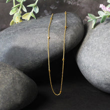 Load image into Gallery viewer, Bead Links Pendant Chain in 14k Yellow Gold (1.50 mm)