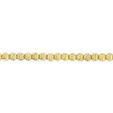 Diamond Cut Bead Bracelet in 14K Yellow Gold thumbnail 2