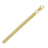 14k Yellow Gold Light Gourmette Chain (4.10 mm) thumbnail 1