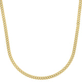 14k Yellow Gold Light Gourmette Chain (4.10 mm) thumbnail 2