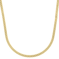 14k Yellow Gold Light Gourmette Chain (4.10 mm)