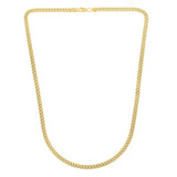 14k Yellow Gold Light Gourmette Chain (4.10 mm) thumbnail 3