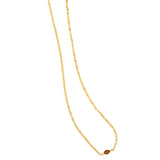 14K Yellow Gold Citrine Mirrored Chain (2.20 mm) thumbnail 3