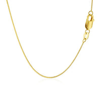 14k Yellow Gold Classic Box Chain (0.45 mm)