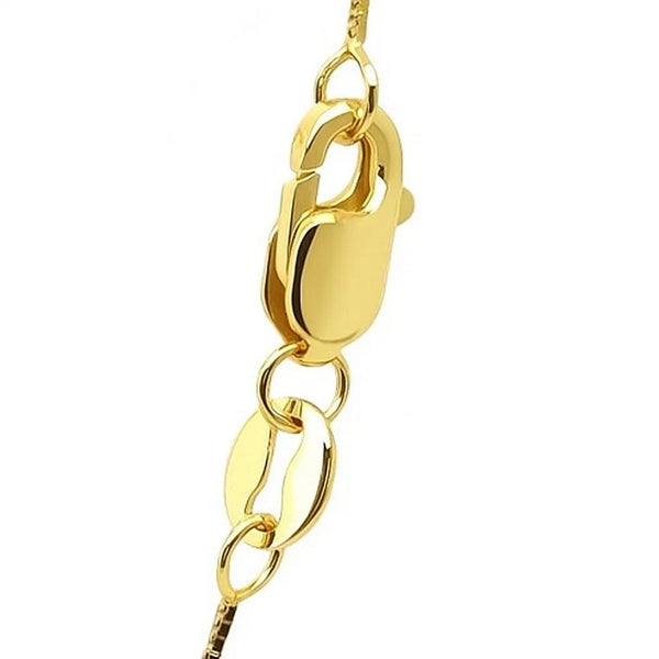 14k Yellow Gold Classic Box Chain (0.45 mm)