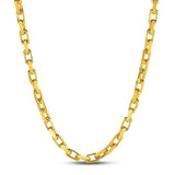 14k Yellow Gold French Cable Link Chain (6.1 mm) thumbnail 2