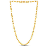 14k Yellow Gold French Cable Link Chain (6.1 mm) thumbnail 3