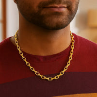 14k Yellow Gold French Cable Link Chain (6.1 mm)