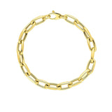 14k Yellow Gold French Cable Link Bracelet  (6.00 mm) thumbnail 2