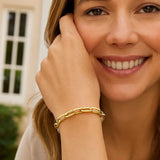 14k Yellow Gold French Cable Link Bracelet  (6.00 mm) thumbnail 3