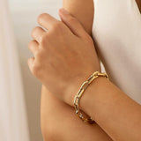 14k Yellow Gold French Cable Link Bracelet  (6.00 mm) thumbnail 4