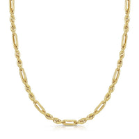 14k Yellow Gold Figa Rope Chain (3.00 mm)