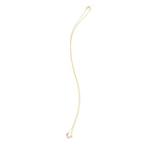 14K Tri Color Gold Triple Heart Necklace thumbnail 3