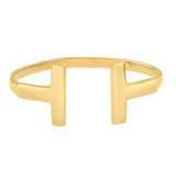 T Bar Ring in 14K Yellow Gold (1.50 mm) thumbnail 2