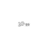 1/2 cttw Lab Grown Round Diamond Stud Earrings 14k White Gold (G/VS2) thumbnail 4