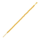 14k Yellow Gold Bead Chain (6mm) thumbnail 4