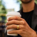 Graduated Dome Ring in 14K Yellow Gold (5.80 mm) thumbnail 5