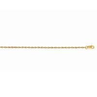 14k Yellow Gold Machine Rope Chain (1.10 mm)