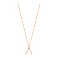14K rose gold adjustable friendship bracelet chain with ball slide