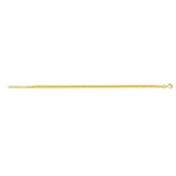 14k Yellow Gold Bead Chain Necklace(4mm) thumbnail 3