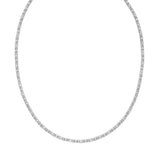 Sterling Silver Rhodium Plated Solid Round Byzantine Chain (3.20 mm) thumbnail 2