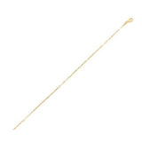 14K Yellow Gold Fine Paperclip Chain (1.2 mm) thumbnail 1